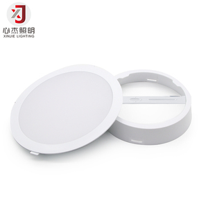 มาใหม่พื้นผิวปิดภาคเรียนแสงเปลี่ยน2 In 1 Backlit รอบและตารางนำแผง Ligh และไฟเพดาน - Product Image 3