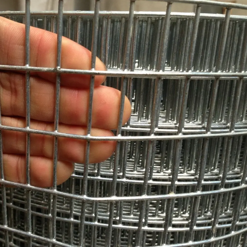Rust Proof Galvanized 1x1inch Welded Wire Mesh Panel for Fencing for Animal Cages