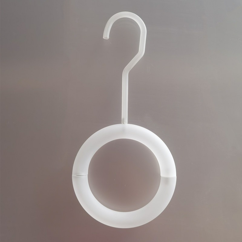 Anneau de suspension pour sac blanc givré en cristal