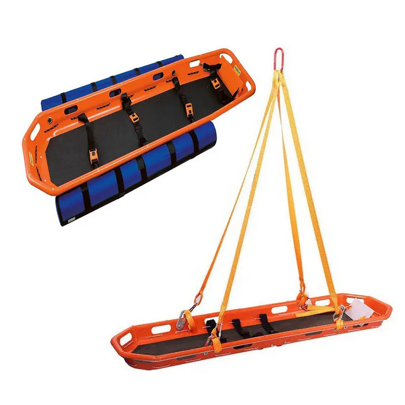 水安全製品海救助救命ABS素材ステンレス鋼マリンバスケットストレッチャー
