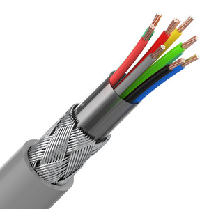 铜报警信号4awg 4 6 8芯多核无屏蔽报警安全铝电缆 - Product Image 6