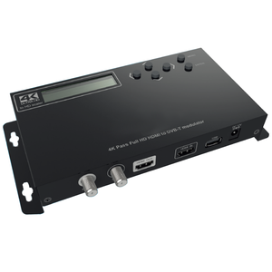 Nuevo estilo de fábrica 4K Pass Full HD Digital Encoder Terrestre 1CH Hdmi a Rf DVB-T Modulador - Product Image 1