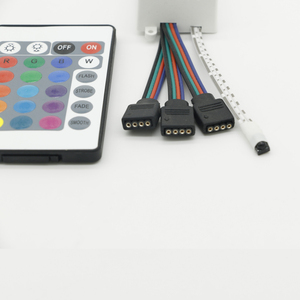 3 <strong>Output</strong> RF RGB LED <strong>Controller</strong> Dimmer <strong>DC</strong> 5V-24V 6A 24 Keys Wireless Remote Control for Changing LED Strip Lights - Product Image 2