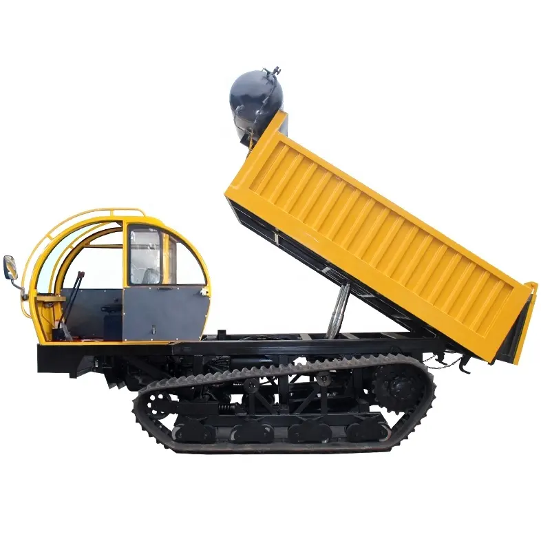 Alta velocidade 8 Ton Crawler Dumper Mini Dumper Track Crawler Dumper Transporter para venda