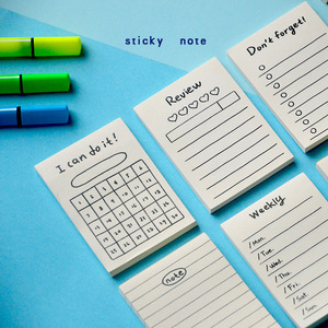 Bloc de notas antiadherente A6 personalizado con diseño de logotipo con línea y patrón Bloc de notas Folleto para uso comercial escolar - Product Image 3