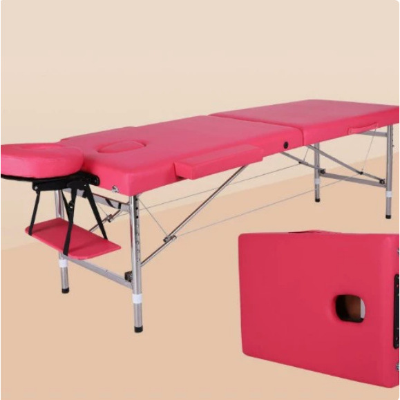 Rose red with headrest, armrest and backpack