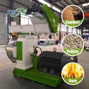 פסולת ביתית 1-2 t/h ביומסה דלק גלולה ייצור קו פסולת נייר מחזור - Product Image 4