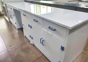 Đồ nội thất phòng thí nghiệm PP phòng thí nghiệm bàn làm việc cho hữu cơ <span class=keywords><strong>R</strong></span> & <span class=keywords><strong>D</strong></span> phòng thí nghiệm kháng kiềm mạnh với bồn <span class=keywords><strong>r</strong></span>ửa - Product Image 6