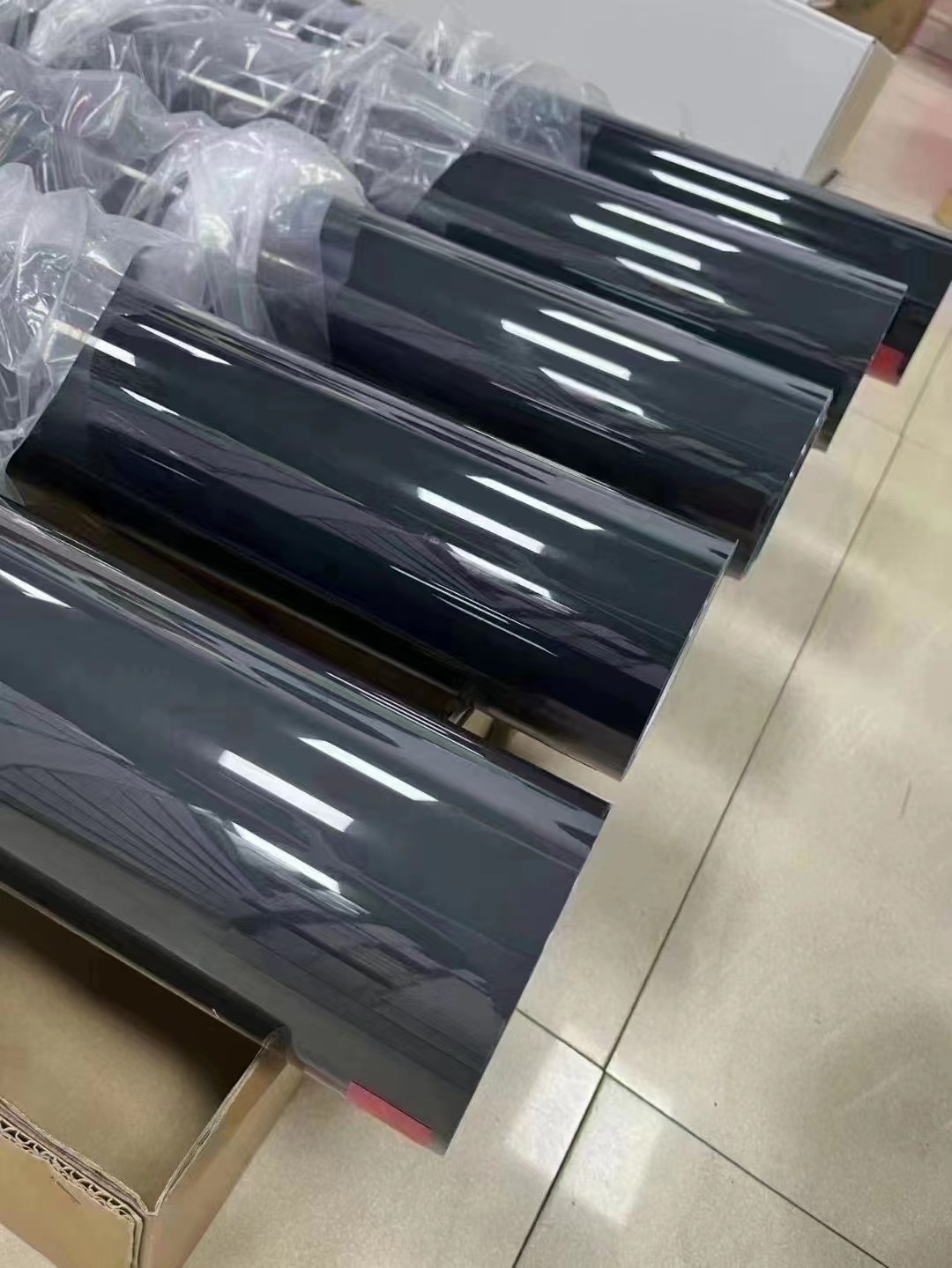 Black transparent 1.52x15m