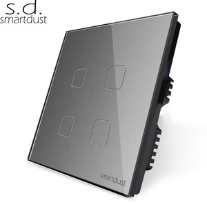 Smart dust Smart Home Drahtloser automatischer Lichtsc halter APP WIFI Voice Control Timer 4-Gang-Schalter - Product Image 3