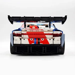 1:8 M4 Sportcar MOC JD040 teknik hız yarış araç yapı taşları tuğla montaj eğitim çocuk oyuncakları yılbaşı hediyeleri