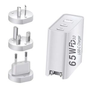 65W USB Type-C Wall Charger PD 3.0 Dual <strong>Port</strong> QC3.0 Fast Charger for iphone Type C Charging Station for MacBook Pro Air - Product Image 1