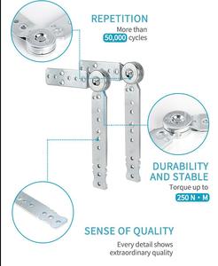 Chất Lượng Cao 90 ~ 135 Độ 3 Bánh Răng Khóa Điều Chỉnh Bản Lề Tay Vịn Ghế Sofa - Product Image 2