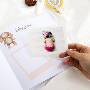 Olá bebê cinza linho capa infância praça foto bebê marco livro para meninos e meninas
