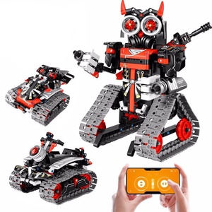 Wanzhi 8053 APP <strong>Programming</strong> Remote Control Bricks <strong>Robot</strong> for Kids Building Blocks Toys Sets <strong>Programming</strong> Toys STEM Toy 3/4 <strong>in</strong> 1 - Product Image 5