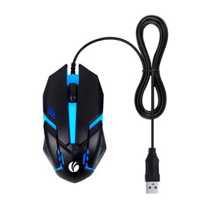 VCOM USB con tastiera con cavo Mouse con retroilluminazione RGB Set di tastiera Mouse da gioco per Computer - Product Image 4