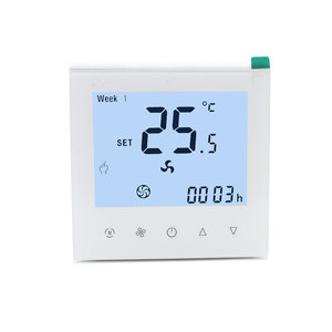 Hotowell WF11 3 Geschwindigkeits-Schlüsselanlage Modbus RS485 2/4 Rohrthermostat für Lüfter-Spuleinheit - Product Image 2