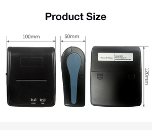 ขนาดเล็กแบบพกพา Qunsuo-5802เป็นเครื่องพิมพ์ใบเสร็จบลูทูธขนาด58มม. เหมาะสำหรับอุปกรณ์แอนดรอยด์ - Product Image 3