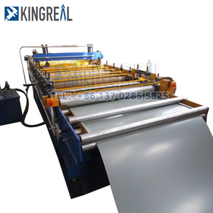 KINGREAL Metall wand verkleidung platte Rollen form maschine Voll automatische Dachbahn maschine Wand paneel maschine