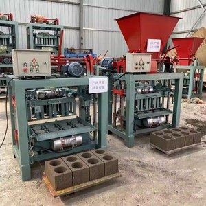 Multi-funzionale semi-automatico 4-35B vibrazione che forma mattoni di cemento macchina per la produzione di vendita diretta della fabbrica di mattoni macchina - Product Image 5