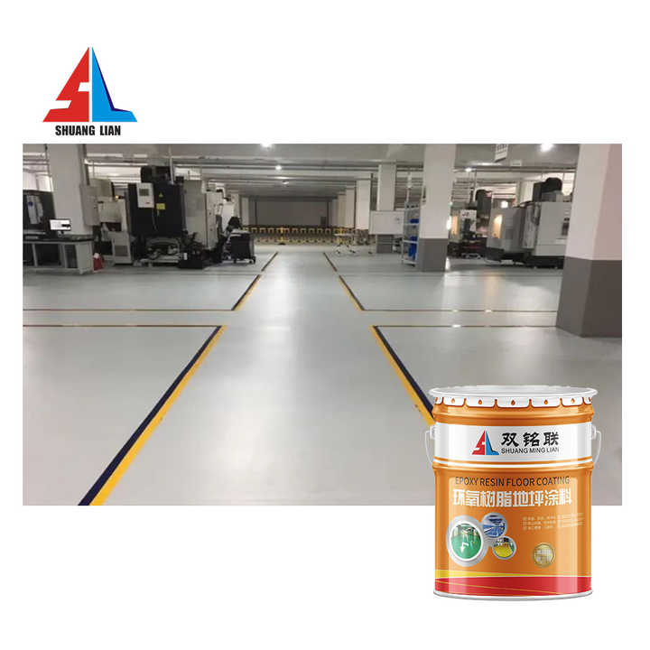 Waterborne Epoxy Resin Paint Cement Floor Coating for Indoor and Outdoor Household Workshop Durable