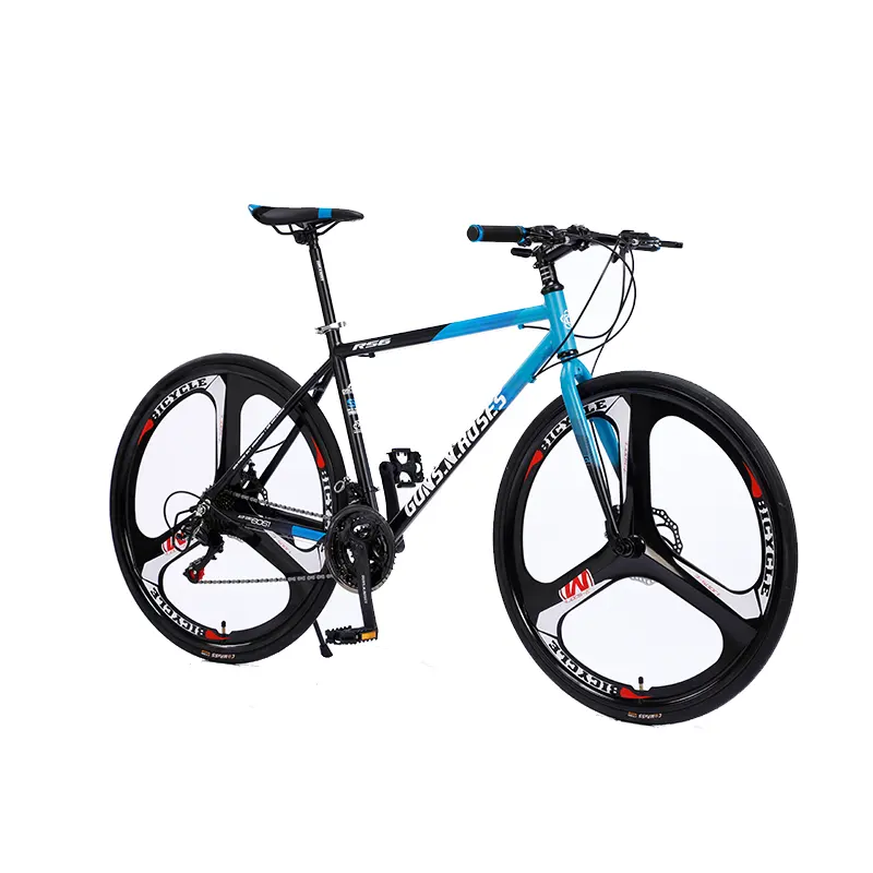 Chinese factory fashion Road mountain bicycle 26 27.5 29 inch bicycle Road bike 21 Speed mountain bike RS6 3 spokes wheel