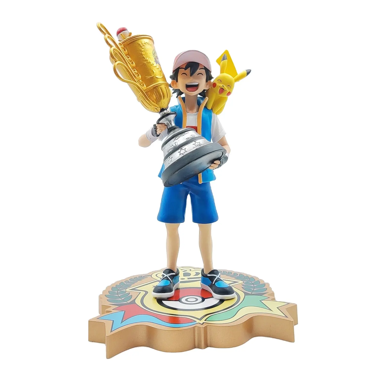 Figura de acción de juguete Pokemoned de 28cm, regalo de cumpleaños, estatua elaborada para regalo de cumpleaños