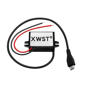 Convertidor USB reductor de CC 12V 24V a 5V Convertidores USB Entrada 8-40V Salida 5V Micro Mini Tipo C Cargador de teléfono USB - Product Image 5