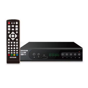Caja de Decodificador Digital Scart para Europa, Convertidor de TV Digital, 168MM, Cccam Oscam, H.265, FULL HD, AC3, EAC3, Puerto LAN, mm - Product Image 1