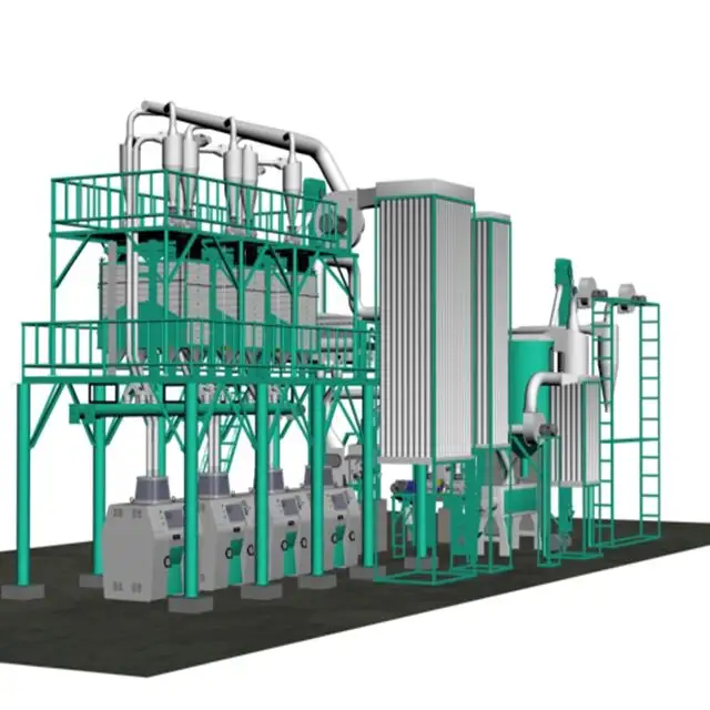 La electricidad la máquina de molienda de maíz costo maíz molino de harina de maíz