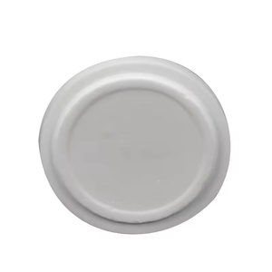 カスタマイズ可能な99% アルミナセラミックフランジディスクAl2o3ディスクプレートステップ付き中国製 - Product Image 1