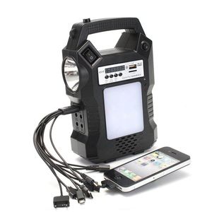 Portable <strong>Power</strong> Station Solar Generator Panel <strong>Power</strong> Bank Outlet Camping Emergency Light Solar System <strong>Kit</strong> - Product Image 4
