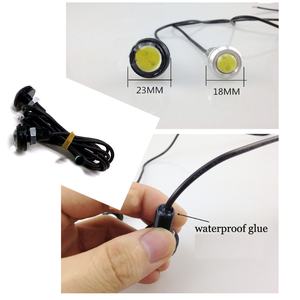 18MM <strong>23MM</strong> Car Eagle Eye Light 9W Thin Section rogue Screw Counterattack Reversing Light Waterproof <strong>Led</strong> Light - Product Image 3