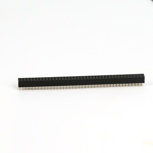 Round <strong>1</strong>.<strong>27mm</strong> Pin straight <strong>header</strong> Connector 2x40 1x40p single double row pcb 2mm female 2.54 vertical male right angle pin <strong>header</strong> - Product Image 4