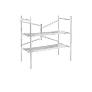 Draagbare Diy Indoor Mini H-Frame Steigers Industriële Stijl Opvouwbaar Plat Steiger Platform Project - Product Image 2