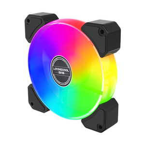Lovingcool เคสคอมพิวเตอร์ชุดควบคุมการออกแบบ RGB และ ARGB 120มม. พร้อมเอฟเฟกต์ที่แตกต่างกันไฟ LED และเคสพีซีสำหรับเล่นเกม - Product Image 4