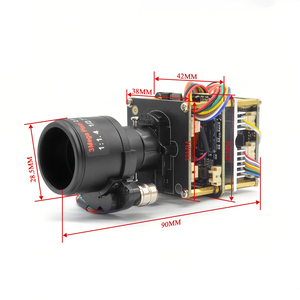 Módulo de cámara IP de red IMX662 stavis 2 140dB, 1080P visión de luz oscura 2,8 ~ 12MM lente de zoom AF, 2MP 25FPS o 30fps son opcionales - Product Image 3