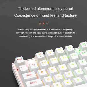 Großhandel kabel gebundene mechanische Tastatur PVC-Material tragbar und für Laptop-Computer Office Study Game Verwendung - Product Image 3