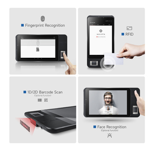 HFSecurity FP07 lettore di impronte digitali SMS NFC resistente alla polvere lettore di schede Android 11 Industrial Tablet - Product Image 3