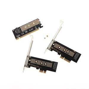 PCI-E 3.0 X1X4X8X16 PCI Express 3.0 TO NVMe M.2คีย์ SSD M และ M + B คีย์การ์ดอะแดปเตอร์ Riser M.2พร้อมขายึด - Product Image 3