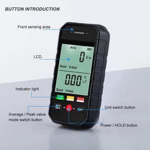 2 <strong>in</strong> <strong>1</strong> Electric Field and Magnetic Field Household Electromagnetic Detector Radiation Meter Tester EMF <strong>Test</strong> - Product Image 3