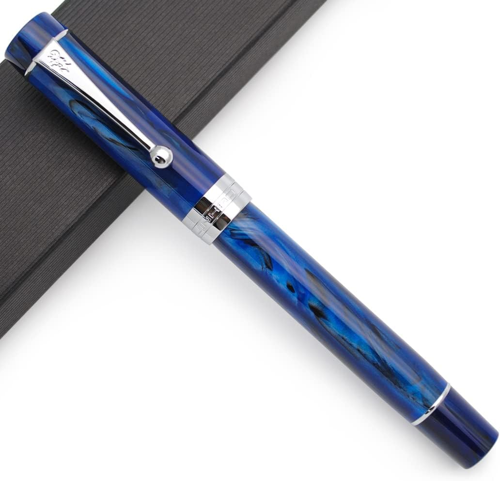 Galaxy Blue with Silver Clip