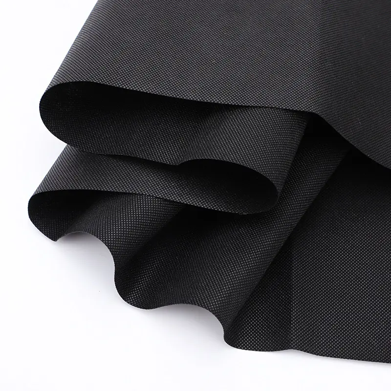 環境にやさしい超親水性不織布ロール工場価格100% ポリプロピレンブラックPP不織布衣服用