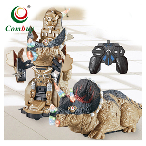 变形 rc 三角恐龙机器人恐龙玩具 - Product Image 1