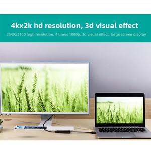 アクティブDP1.2DisplayPort-HDMIアダプター4KオーディオビデオコンバーターサポートEyefinityマルチスクリーン - Product Image 5