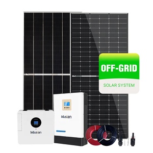 ระบบพลังงานแสงอาทิตย์ออฟกริดแบบไฮบริด10KW 3KW Musian ยอดนิยมพร้อมตัวควบคุม MPPT และแบตเตอรี่สำหรับใช้ในบ้าน - Product Image 4