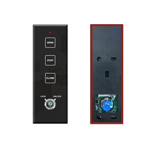 Selettore di funzioni a tre pulsanti controllo dei tasti interruttore a sfioramento sportello automatico arresto di apertura chiudi blocco sblocco - Product Image 3