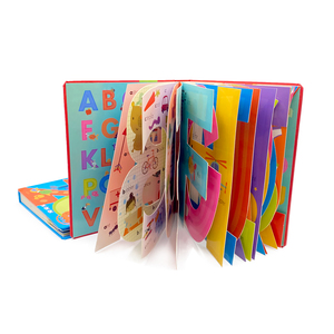 Top Selling Wholesale Children Alphabet Learn Card Board Color Drawing Baby <strong>Book</strong> for Kids Print on Demand Printing - Product Image 3