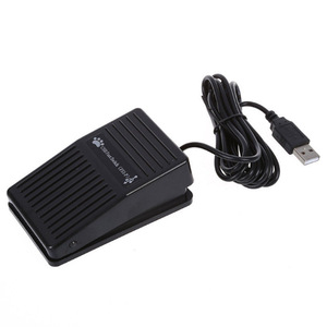 USB ayak anahtarı klavye pedalı için PC bilgisayar USB eylem anahtarı kontrol ön Program anahtar fonksiyonlu Mouse PC oyunu QJY99
