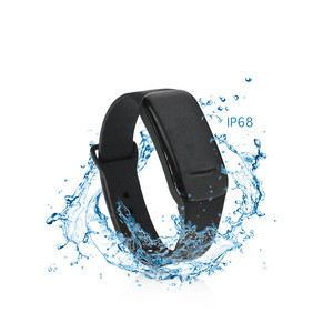 Personal Alarms wireless system ibeacon &amp; eddystone support URL UID vibrating ble bracelet beacon
